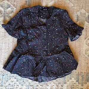 Madewell Star Print Top